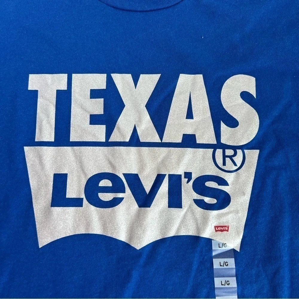 Levi’s Texas Blue T Shirt Large